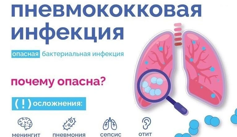Пневмококковая инфекция — это группа заболеваний, вызываемых бактерией Streptococcus pn...