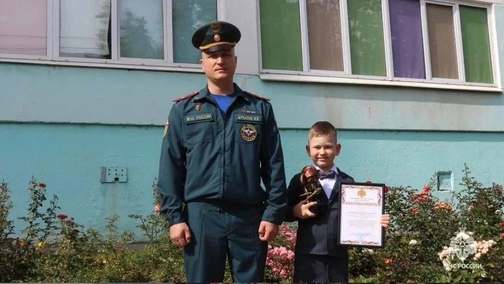 Юный герой из Тулы спас деревню от пожара!