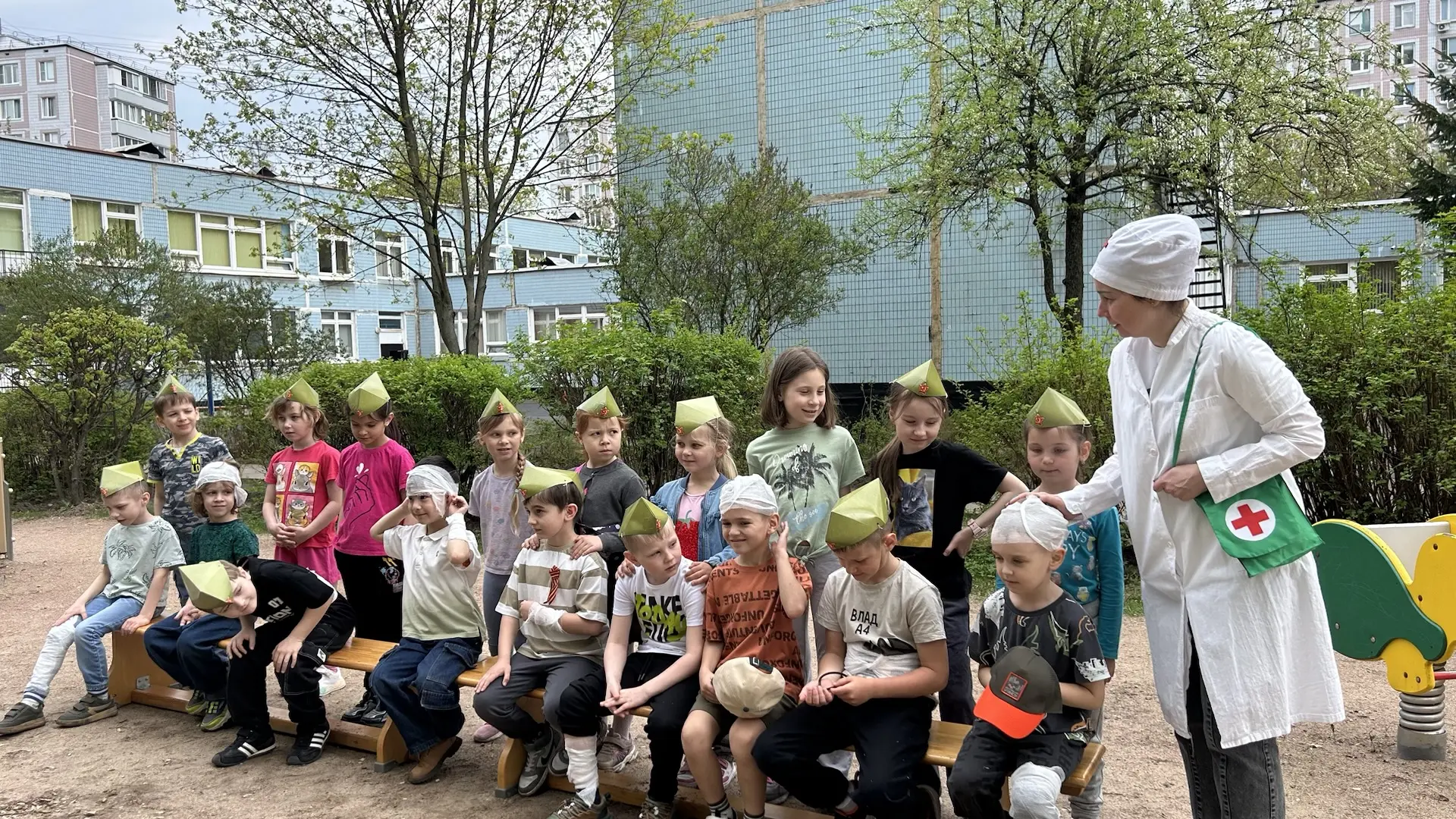 В корпусе «Сказка» выросли настоящие герои!  В нашем дошкольном корпусе прошла военно-патриотическая