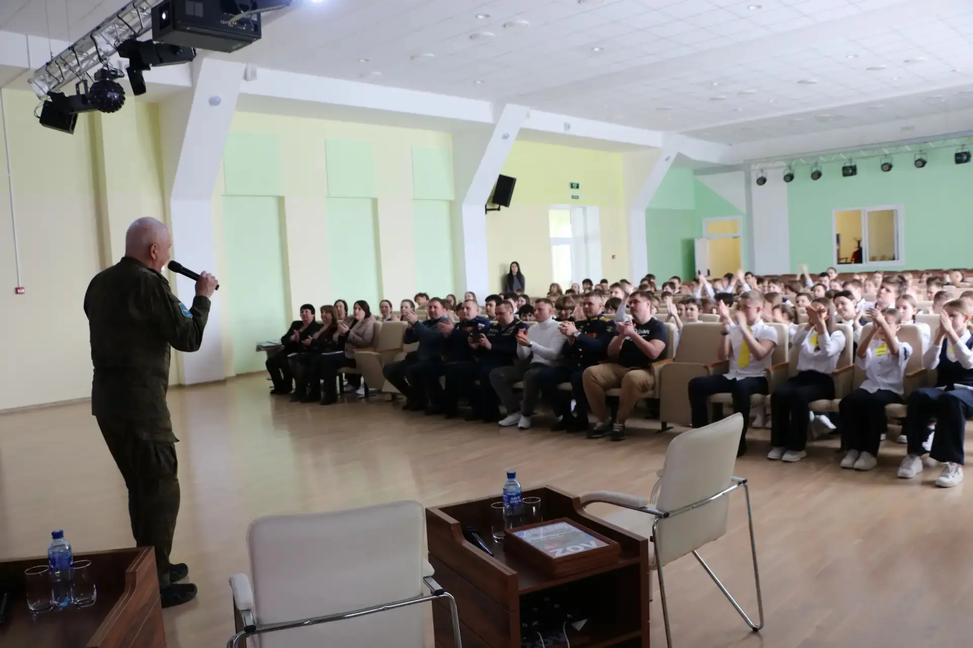 В МАОУ СОШ №5 «Центр ИнТех»  прошла военно-патриотическая программа «Zа Победу!», которая была орган