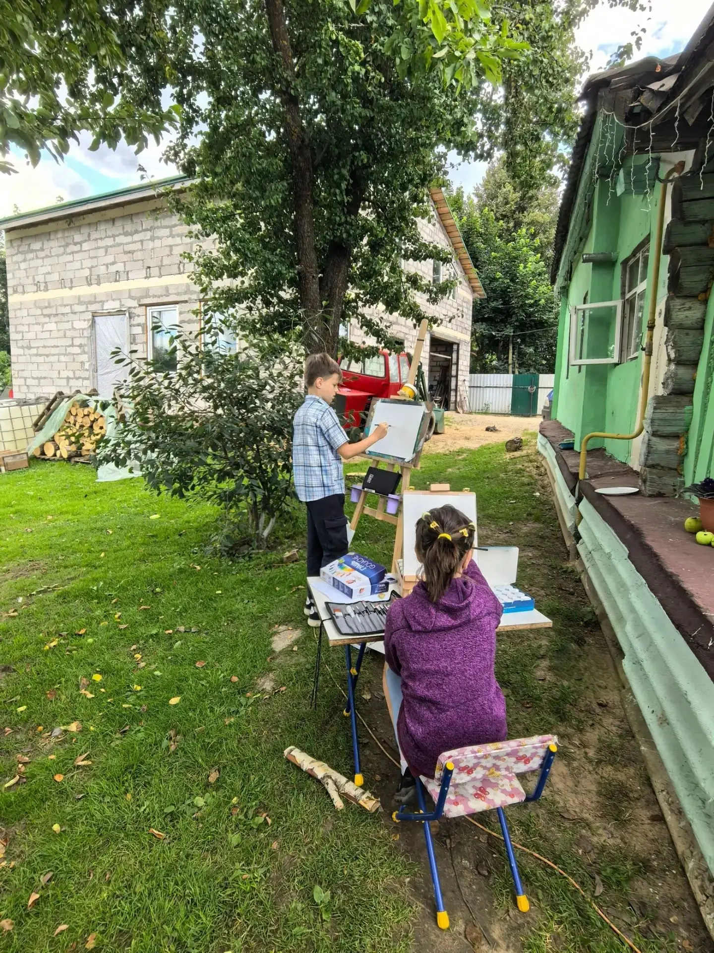 Живопись на природе