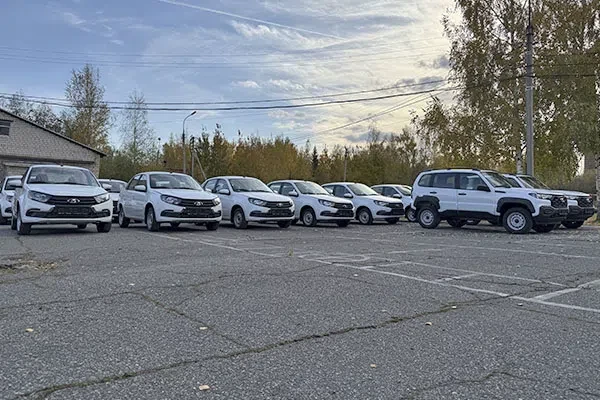 22 отечественных автомобиля марки LADA Granta и LADA Niva Travel поступили в Управление...