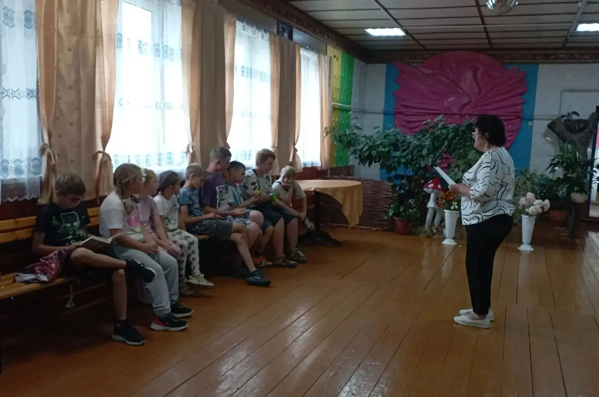 В Кононовском СДК работники культуры провели познавательно-игровую программу "Как на Яб...