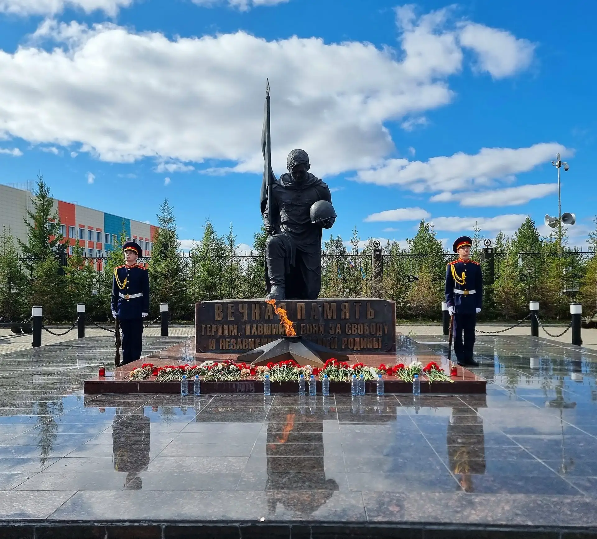 Сегодня, 3 сентября, в День солидарности в борьбе с терроризмом, в Парке Победы состоял...