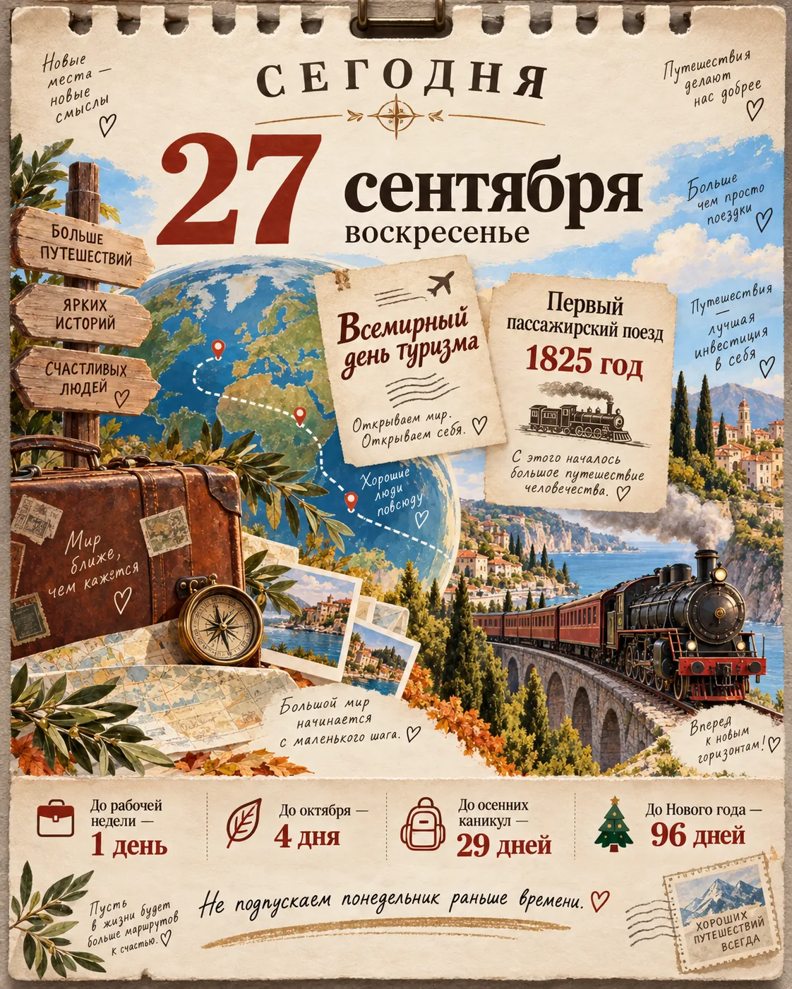 27 СЕНТЯБРЯ — СЕГОДНЯ