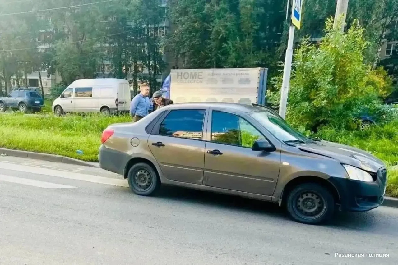 В Рязани пенсионерка попала под машину на переходе