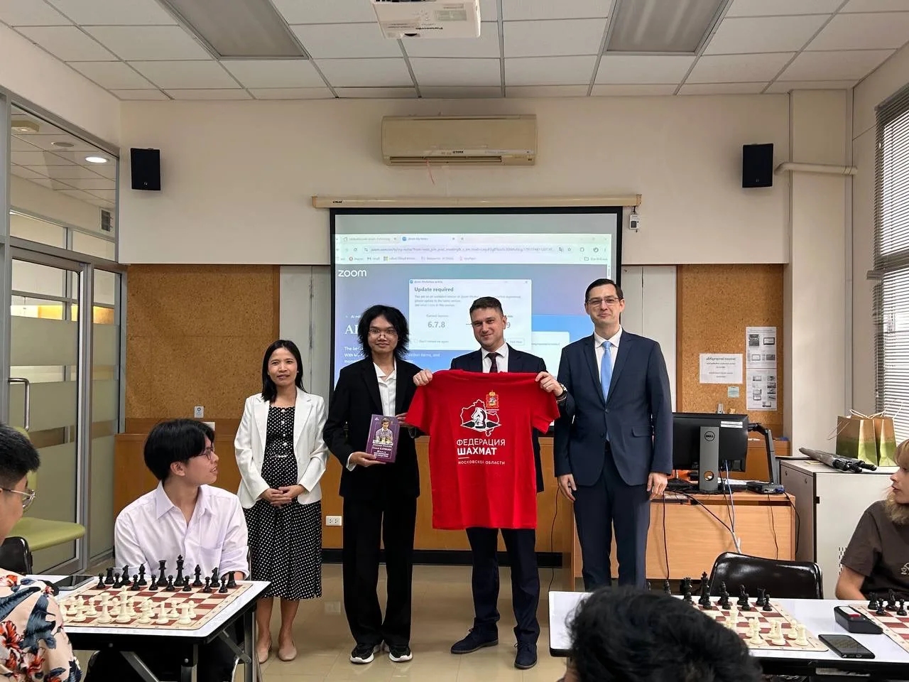 Шахматный мост между Россией и Таиландом ♟🇷🇺🇹🇭