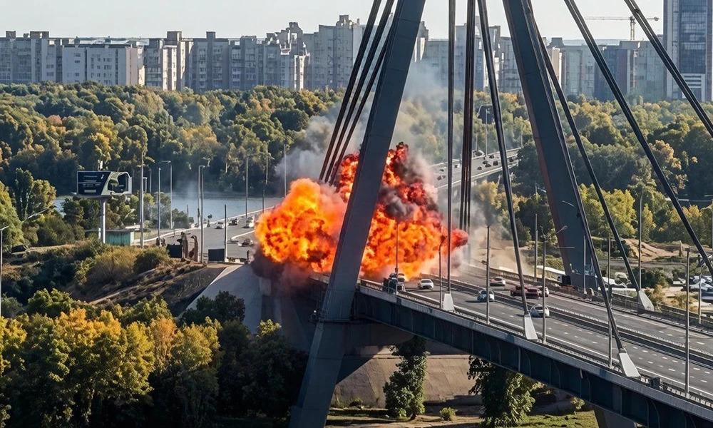 После ударов по киевским мостам люди спорят: потратить, к примеру, дорогую Х-101 или мо...