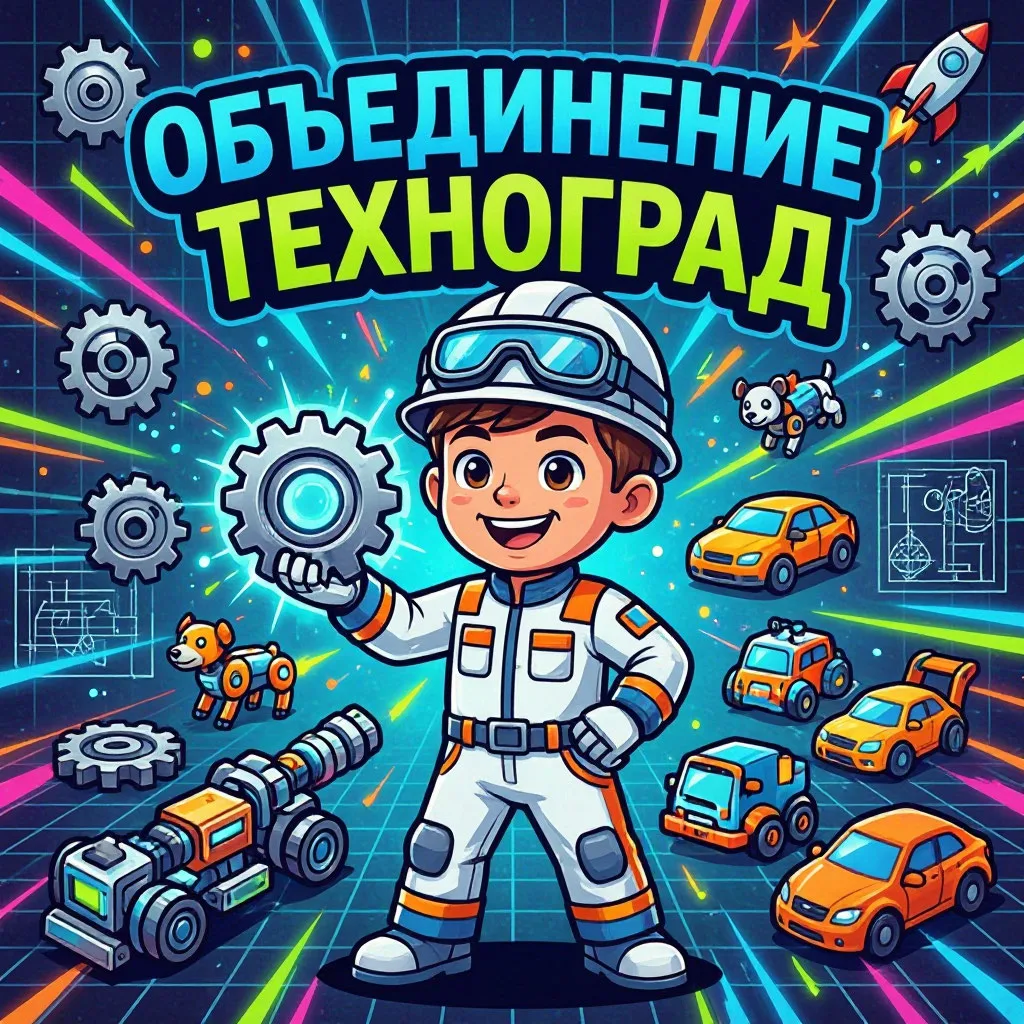 Объединение «Техноград» открывает набор в группы для МАЛЬЧИКОВ 1 КЛАССА.