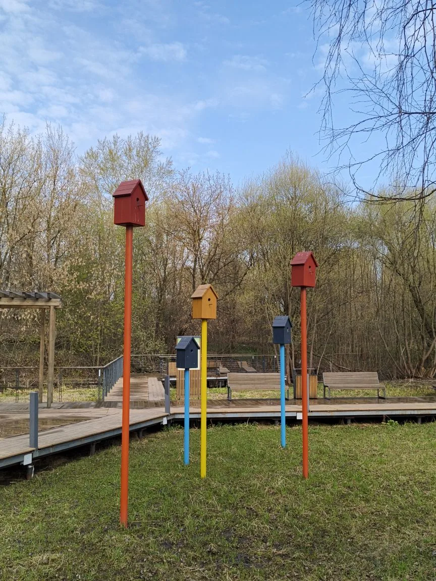 Апрельское утро в парке Яуза на Северодвинской 🌿