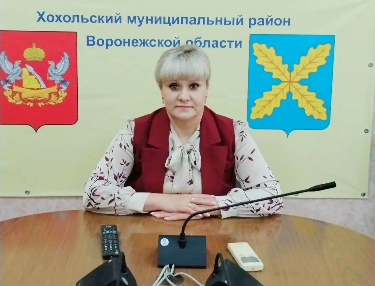 🇷🇺 Председатель территориальной избирательной комиссии Хохольского района Наталья Бое...