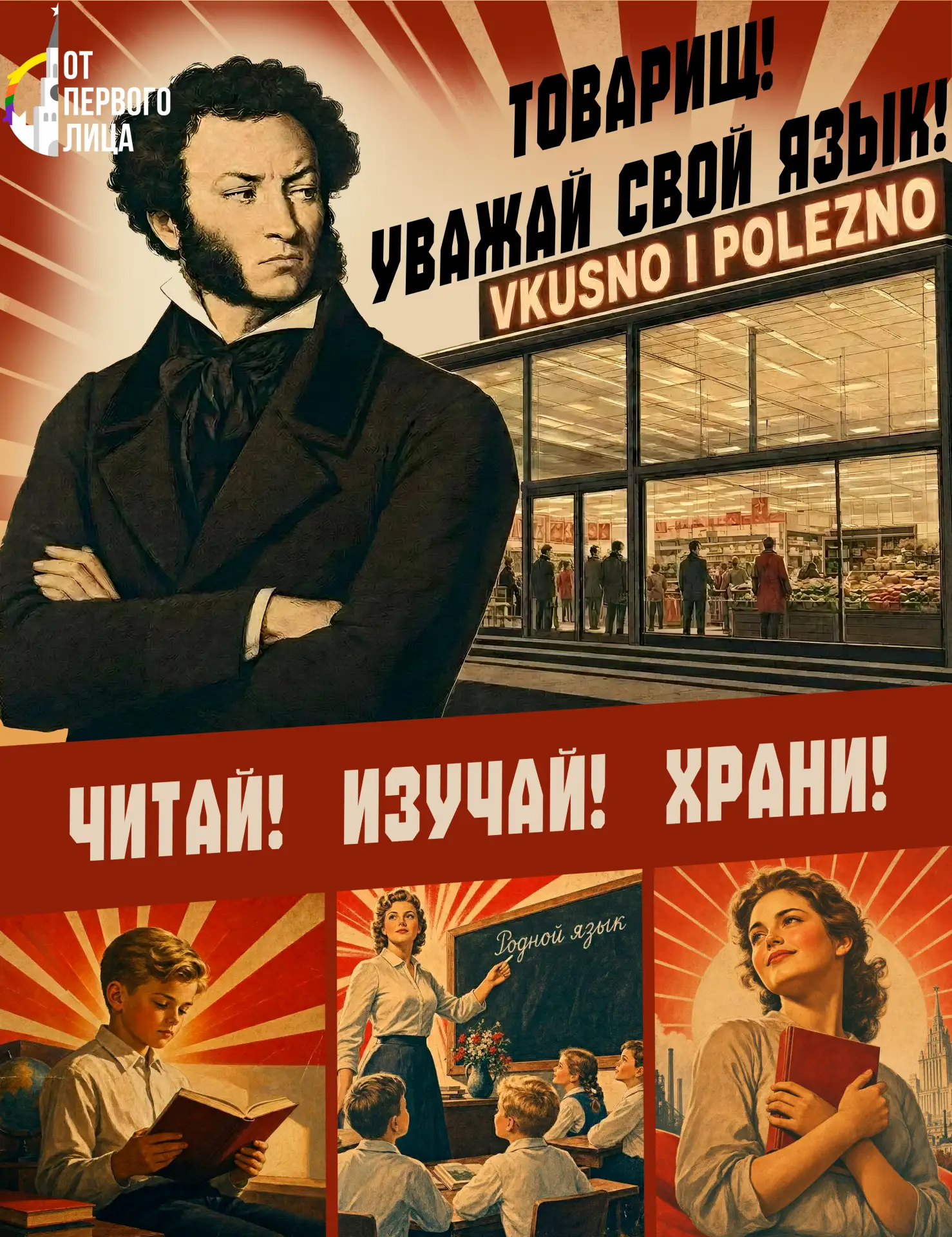 🇷🇺✍️ Люби и знай родной язык!

Русский язык не исчезнет завтра. Но это не повод относиться к нему 