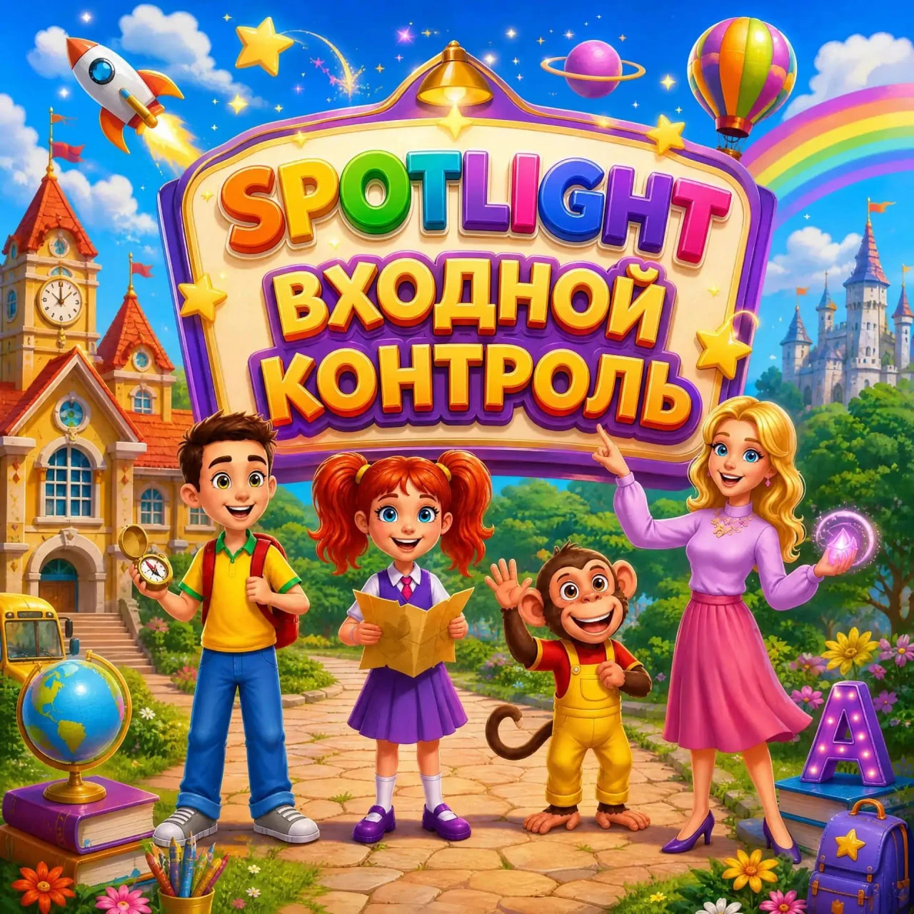 🎒 Hello, school! Spotlight 3,4,5,6,7,8,9,10,11 School Quests
