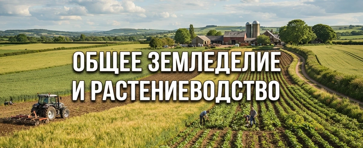 📚🌾 Общее земледелие и растениеводство: взращивай будущее, корми планету!

Общее земледелие и расте