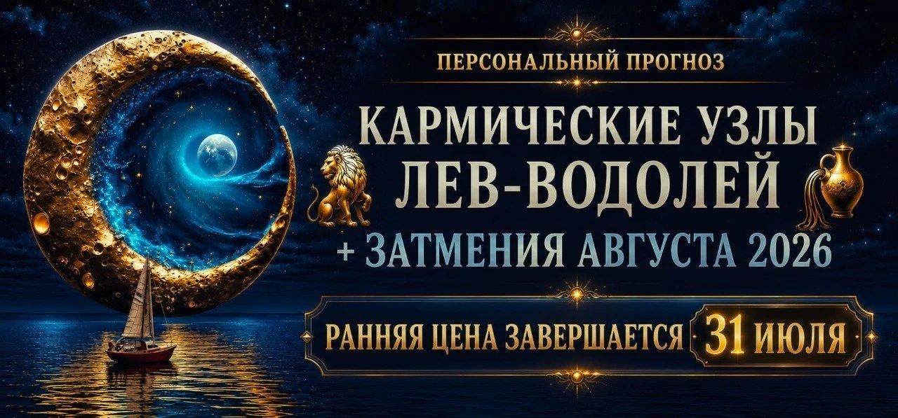 Конец июля открывает период, который невозможно прожить «по инерции».
В ближайшие недели многим из н