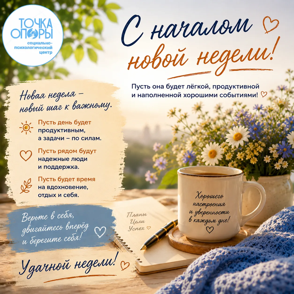 ✨ Новая неделя — новый шанс.