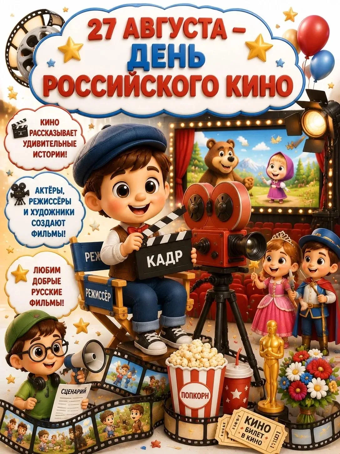 С Днём российского кино!
