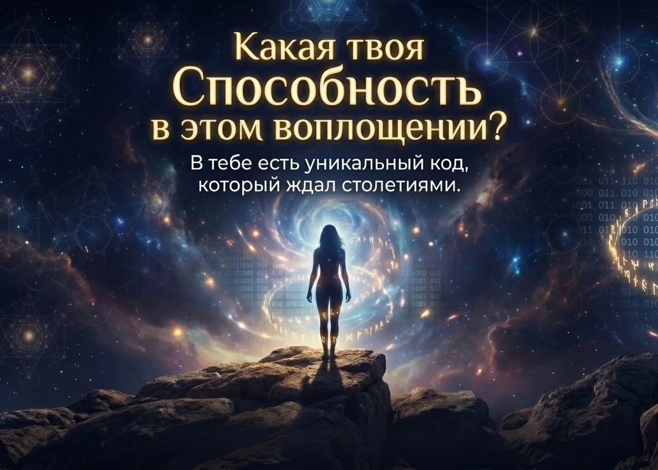 Какая твоя Способность в этом воплощении? 👁