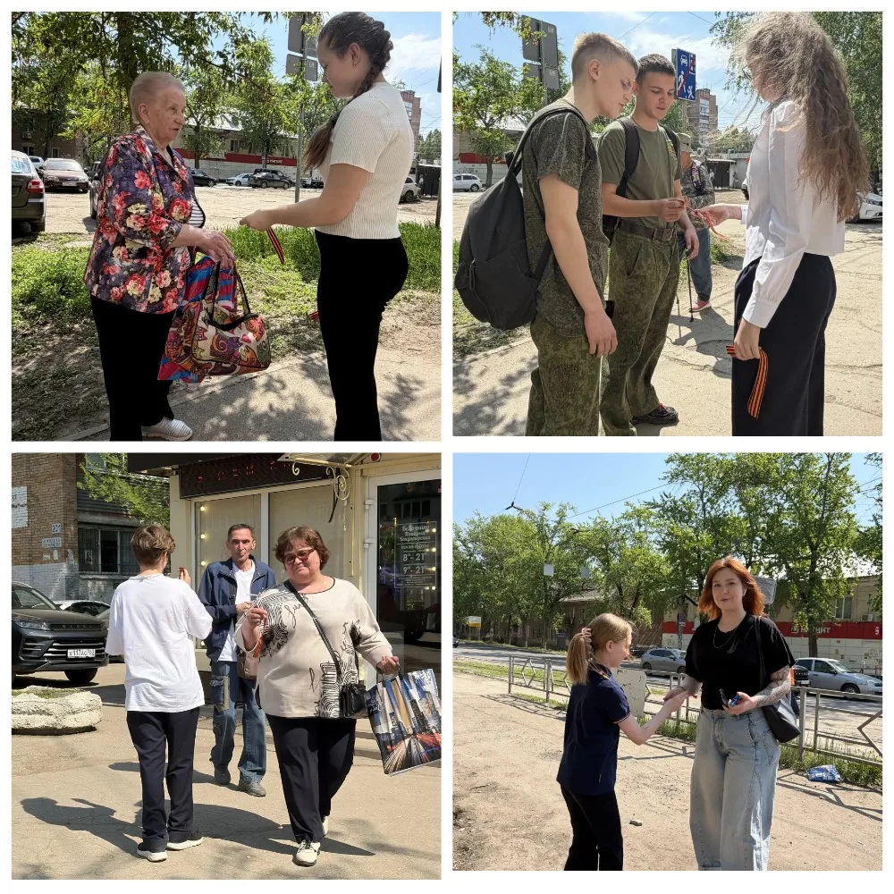 🇷🇺 Храним историю вместе! 🎗 Сегодня ученики 5Б и 5В классов взяли на себя почетную миссию — они пров