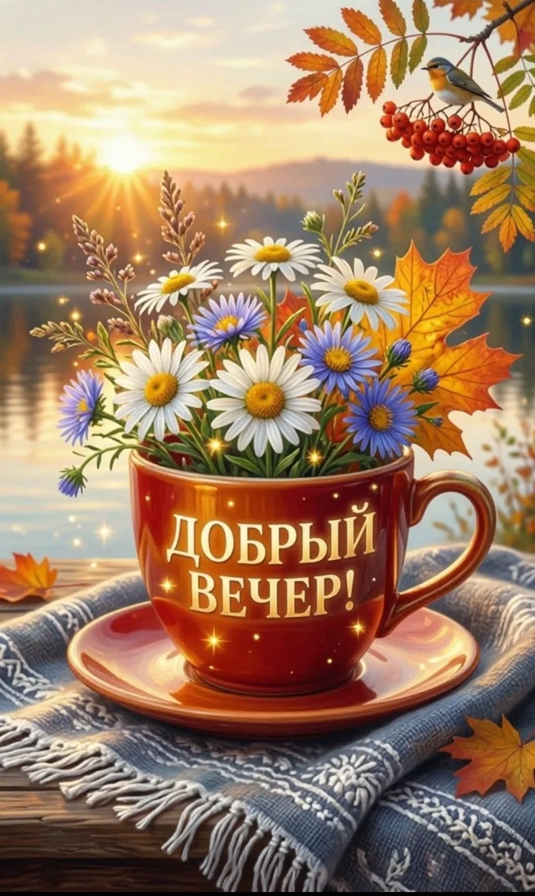 Хорошего вечера! Приятного отдыха! ✨💐