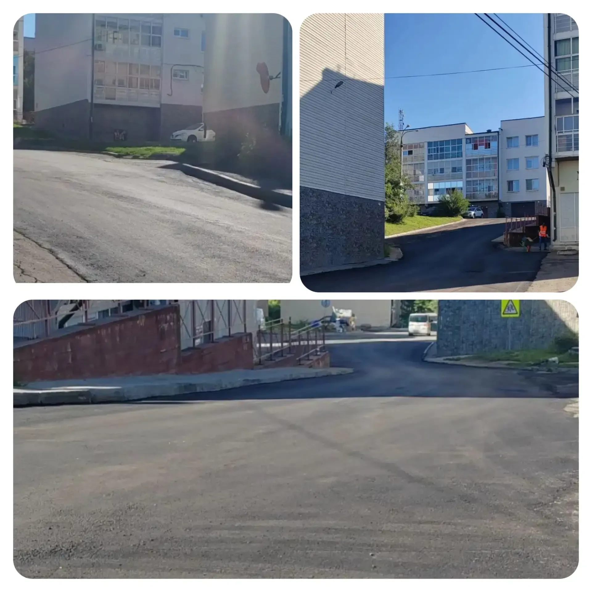 Друзья, хорошие новости! 🚧

На аварийном участке в первом квартале  завершен ремонт дорожного полот