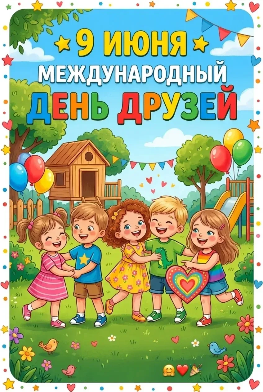 Сегодня, 9 июня, во многих странах отмечают Международный день друзей — неофициальный праздник, посв