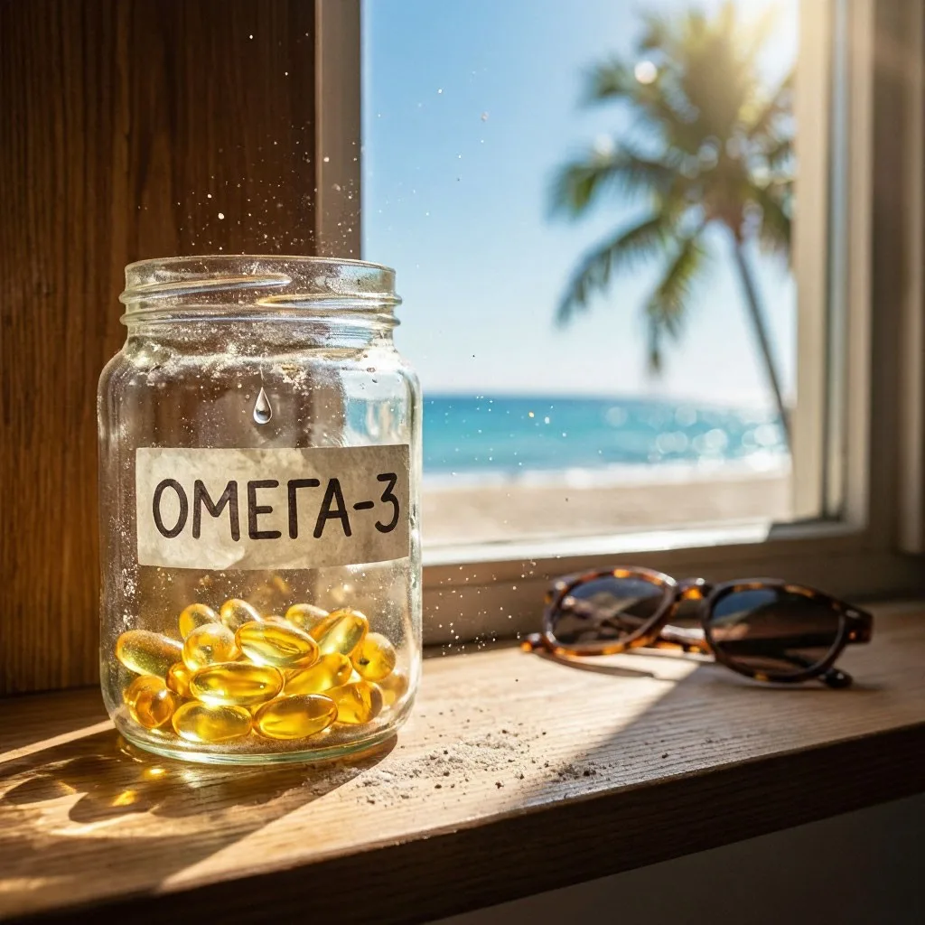 Омега-3 летом: я что, буду пить рыбий жир в +30?