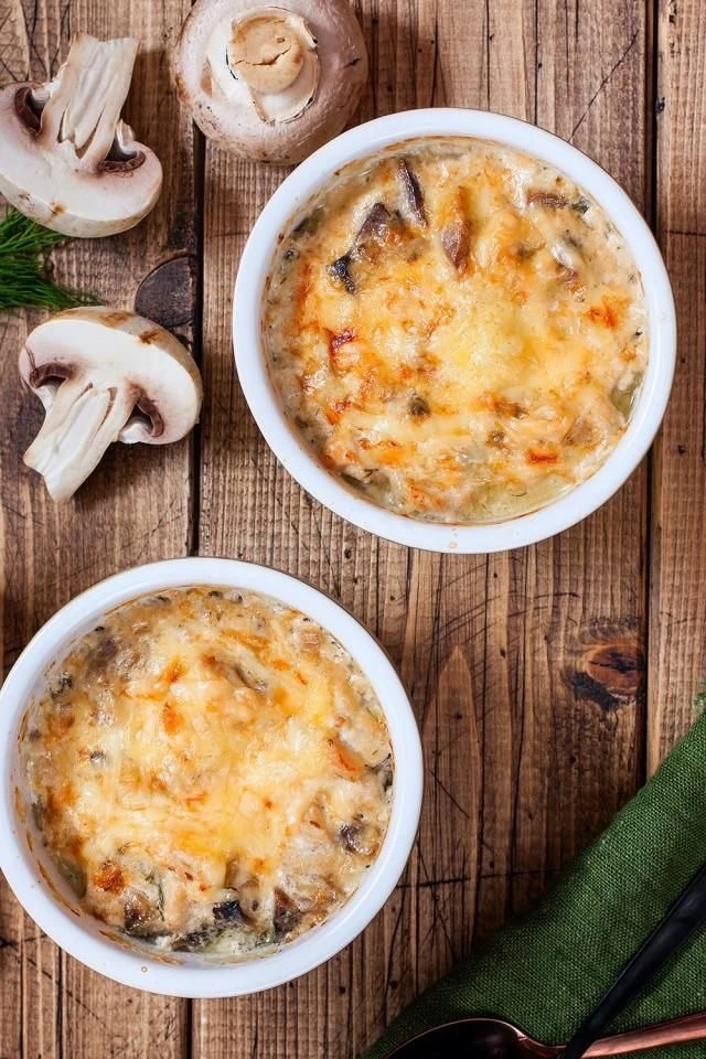 🧀 Жульен с курицей и грибами