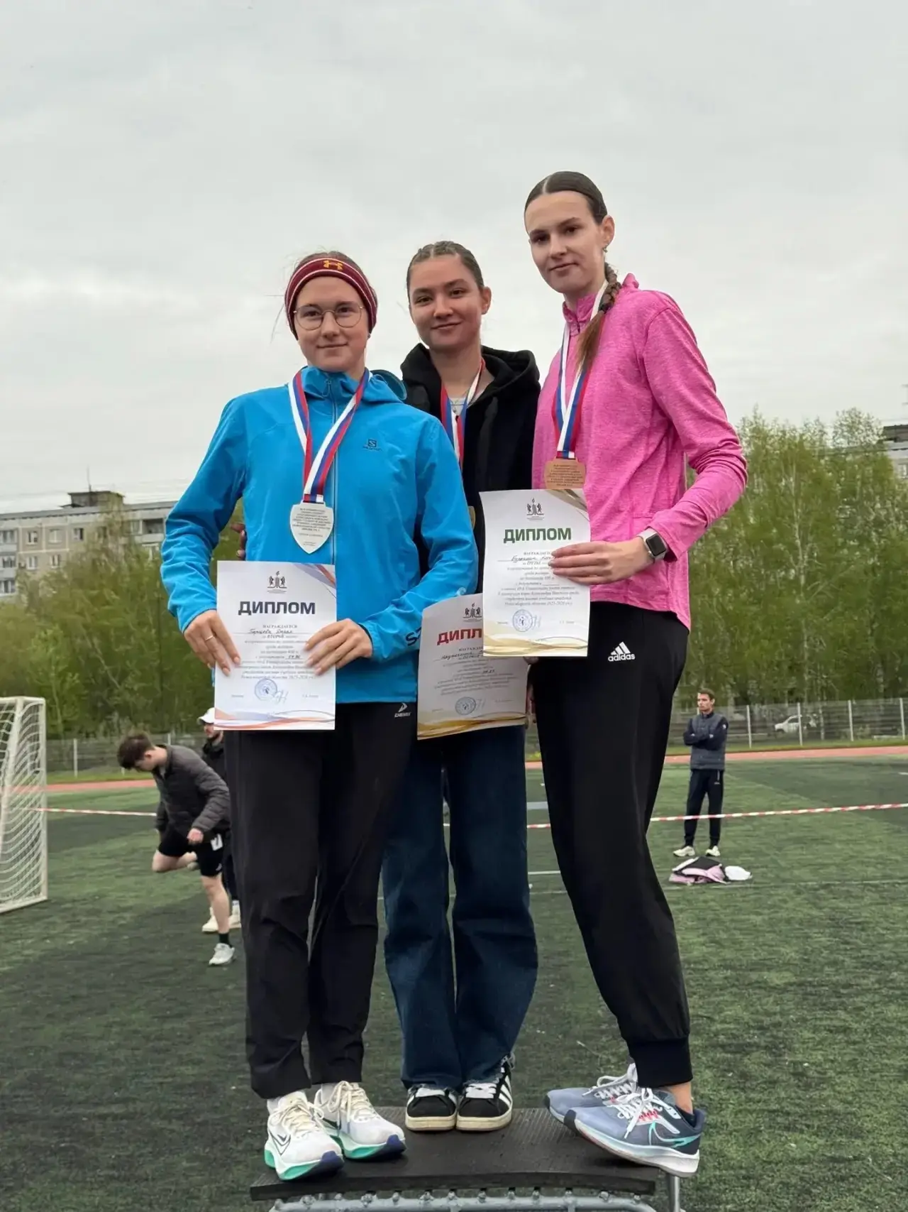 🏆Спортивные достижения легкоатлетов Университета биотехнологий   Прохладный май смогли покорить толь