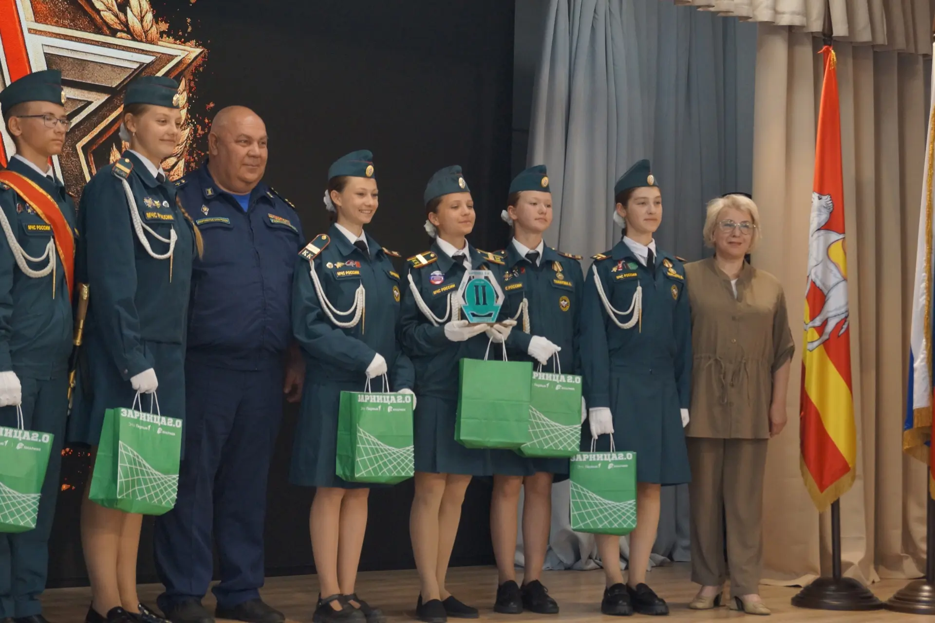🇷🇺 Сегодня состоялась торжественная церемония закрытия регионального этапа Всероссийс...