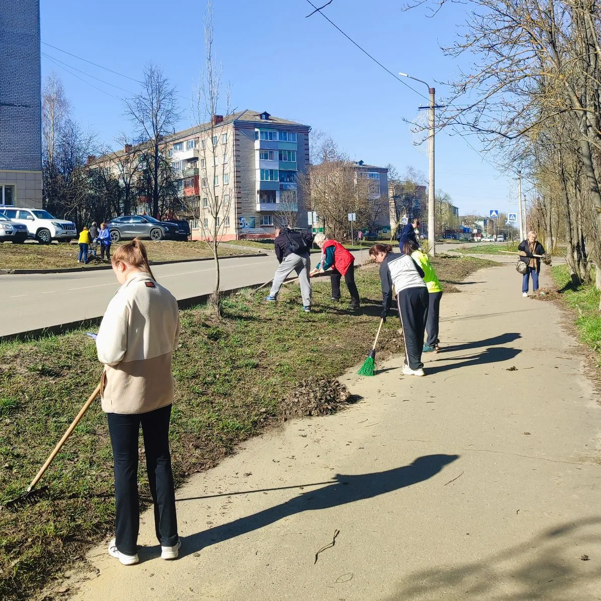 🧹🛠16 апреля более 50 человек из сферы спорта вышли на массовый городской субботик  💪