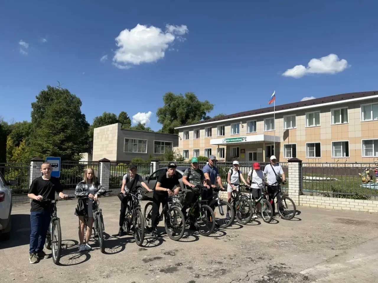 🚲 День велосипеда в нашем лагере!