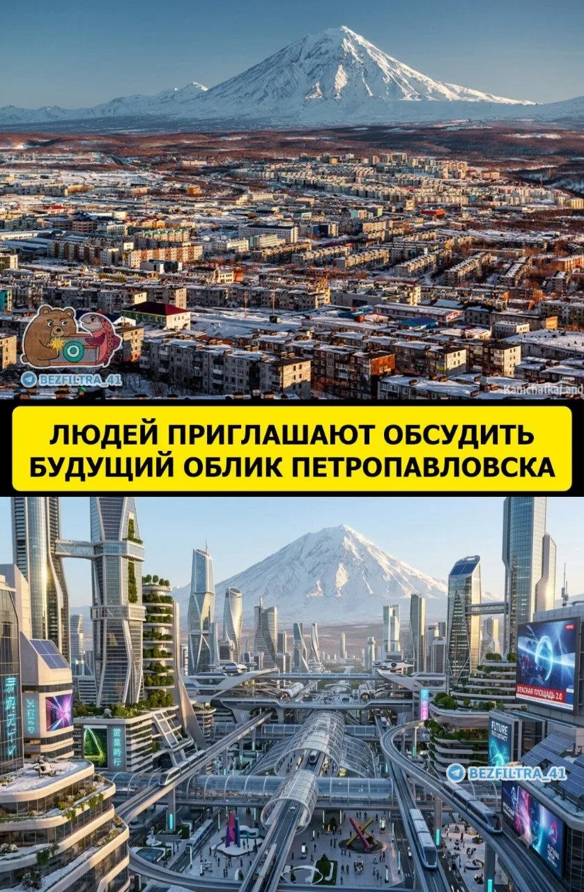 😅 Петропавловск-Камчатский решили изменить в лучшую сторону, как всегда. В краевой столице разработ