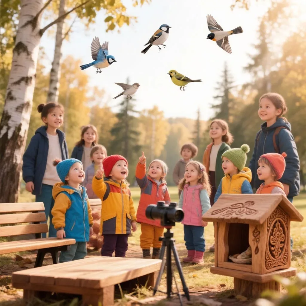 🐦 Птицы родного Урала: первые шаги к любви к природе