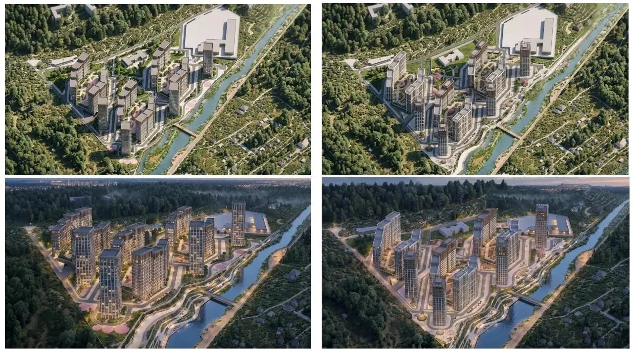 😱 Москва? Санкт-Петербург? А вот и нет: это проект новых ЖК в Донецке