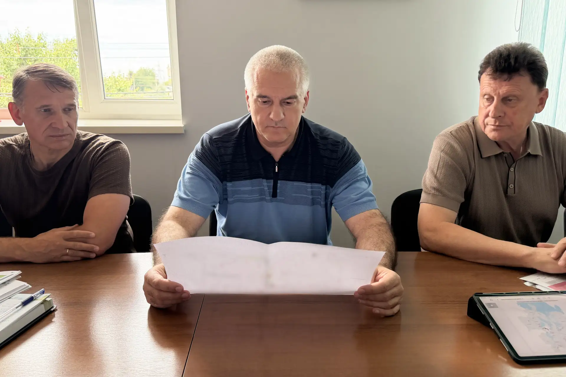 Сегодня работал в северной части Крыма, где на месте обсудили текущие вопросы организац...