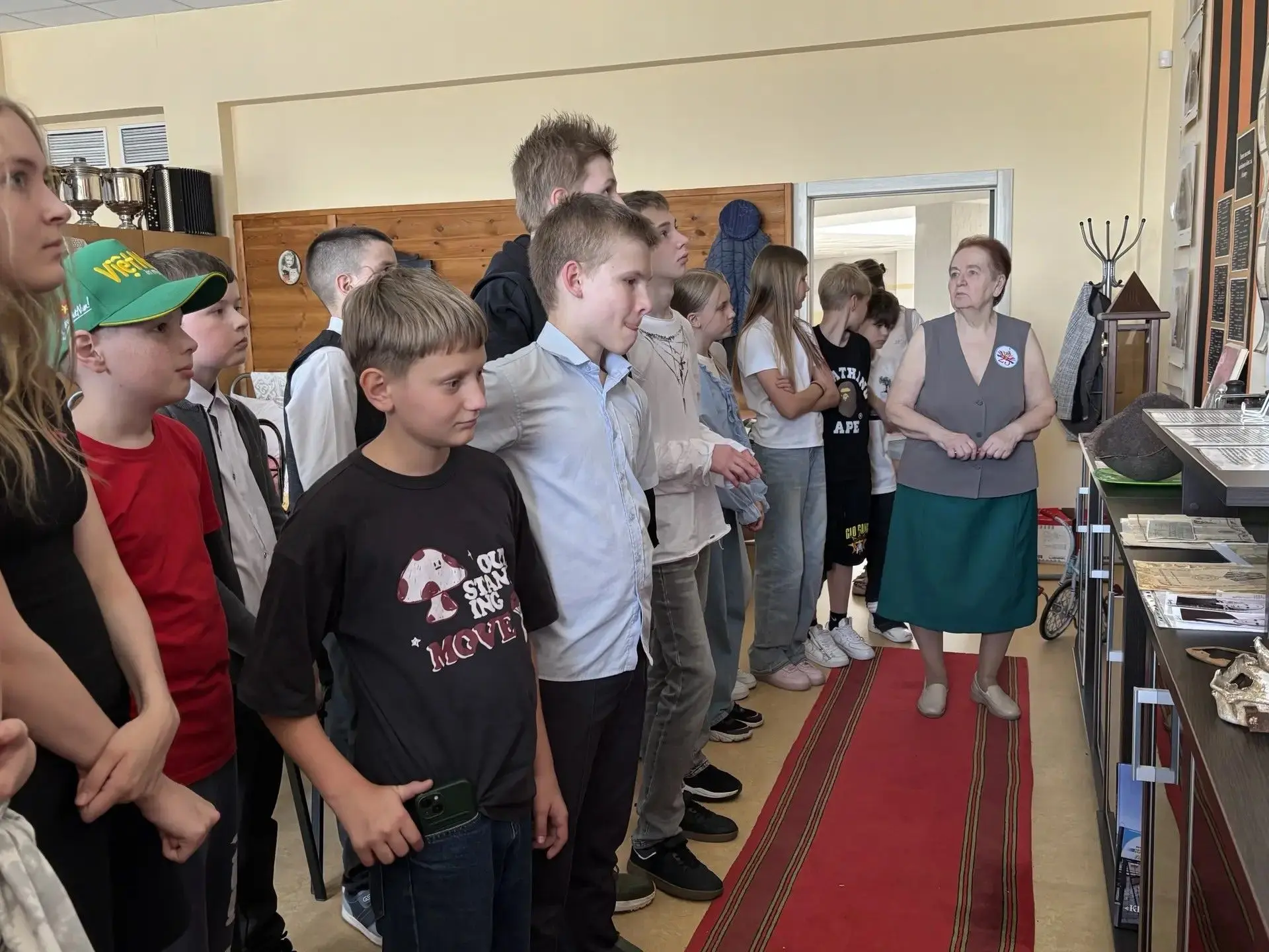 «Ночь музеев с основателем: голос, который помнит всё» ⭐ К нам пришли ребята из 31-й школы 🏫 и прост