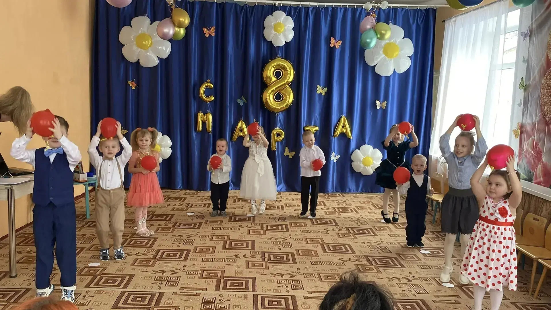 Сегодня в нашем детском саду прошёл чудесный утренник, посвящённый Международному женск...