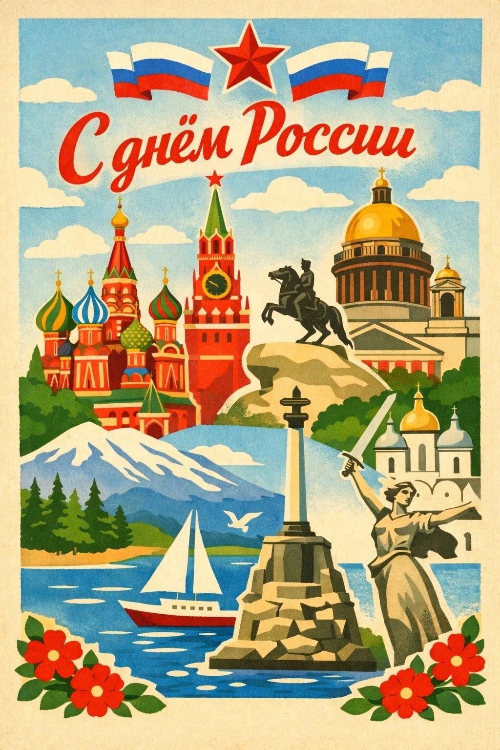 С праздником друзья. Проезжаю лавандовые поля