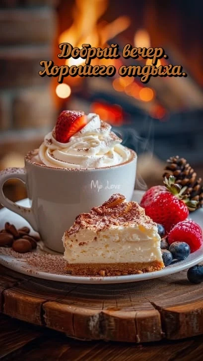 Добрый вечер! 🍰☕