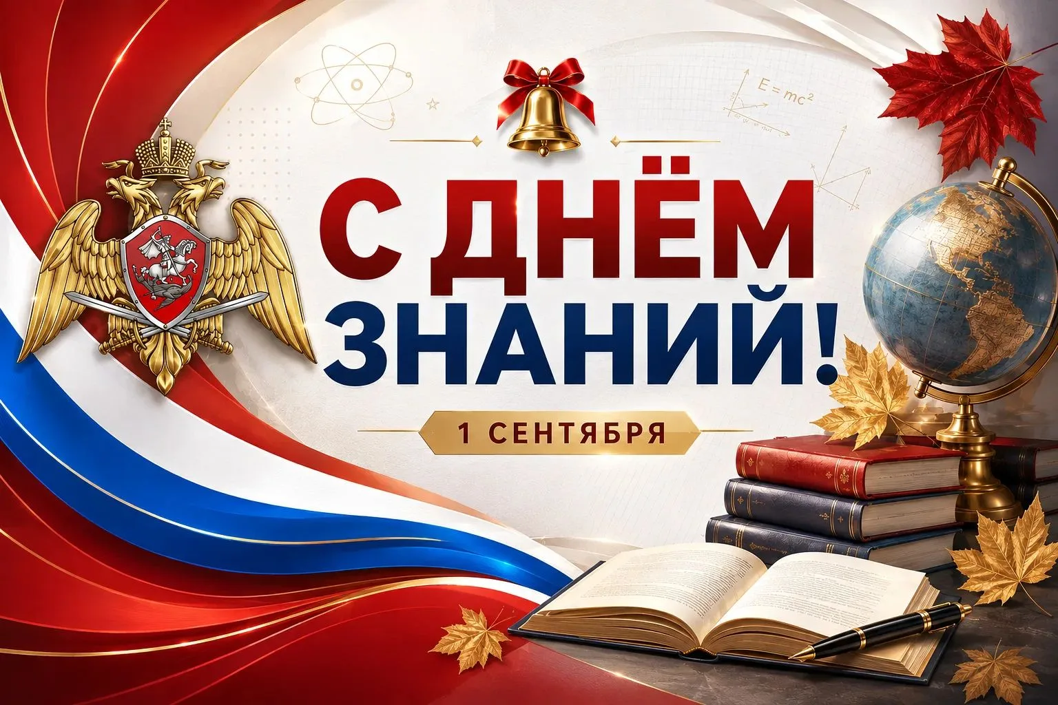 Директор Росгвардии Герой России генерал армии Виктор Золотов поздравил с Днём знаний у...