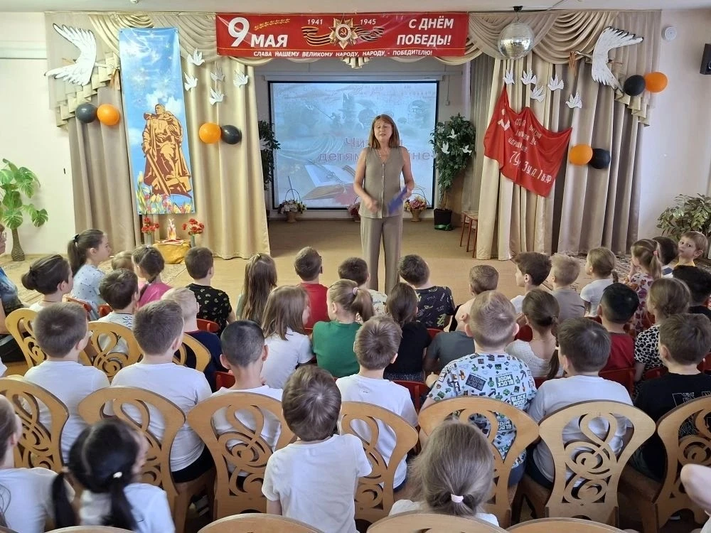 🤍 Воспитанники учебного корпуса «Радуга» приняли участие в Международной патриотической акции «Читае