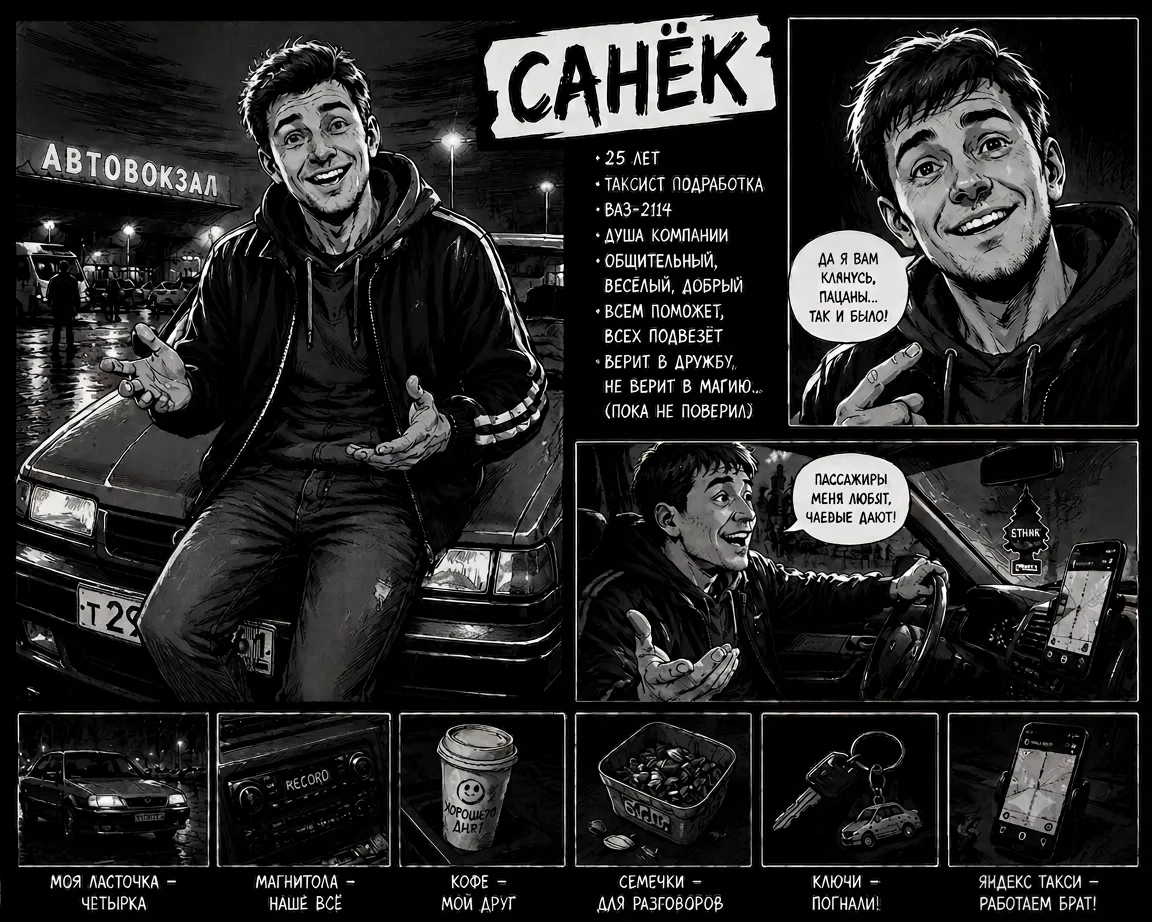 Знакомьтесь, это Санёк! Санёк скоро поведает всему миру одну душераздирающую историю, п...