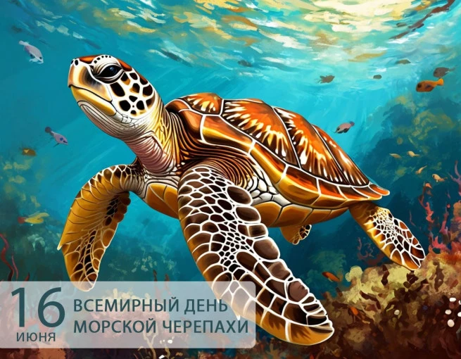 Сегодня ребята провели Всемирный день морской черепахи, который отмечается ежегодно 16 июня, начиная