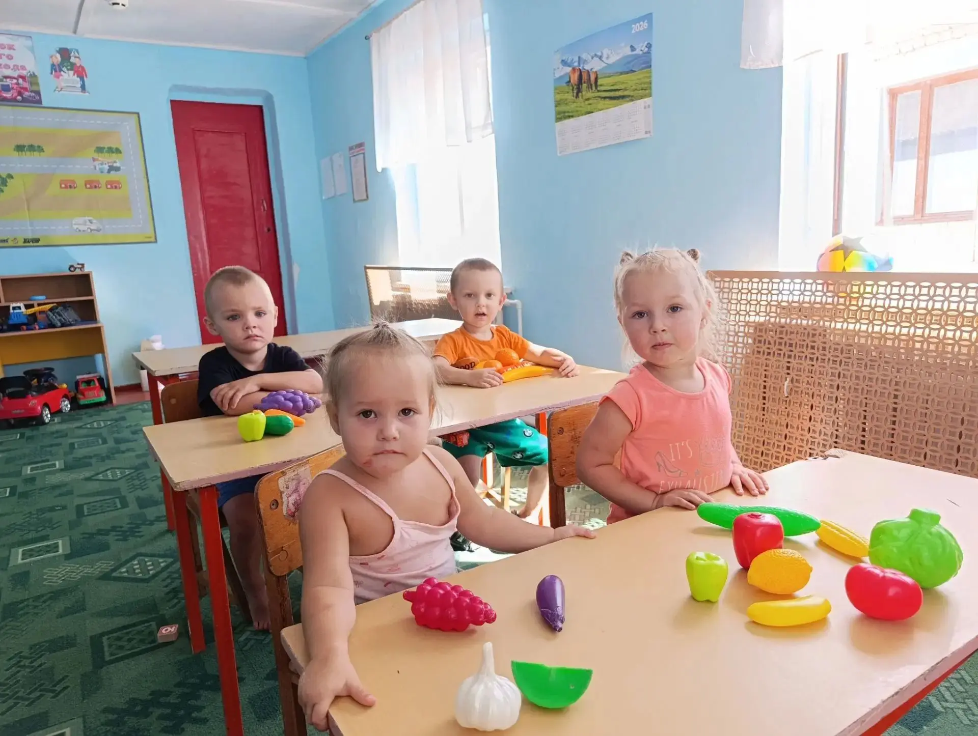Беседа "Овощи и фрукты - полезные продукты"