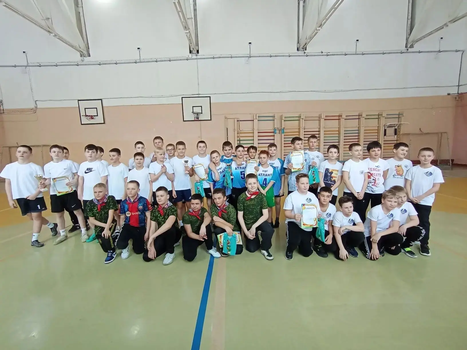 03.03.2026 года в спортивном зале Дома культуры прошло спортивное мероприятие " Богатырские состязан