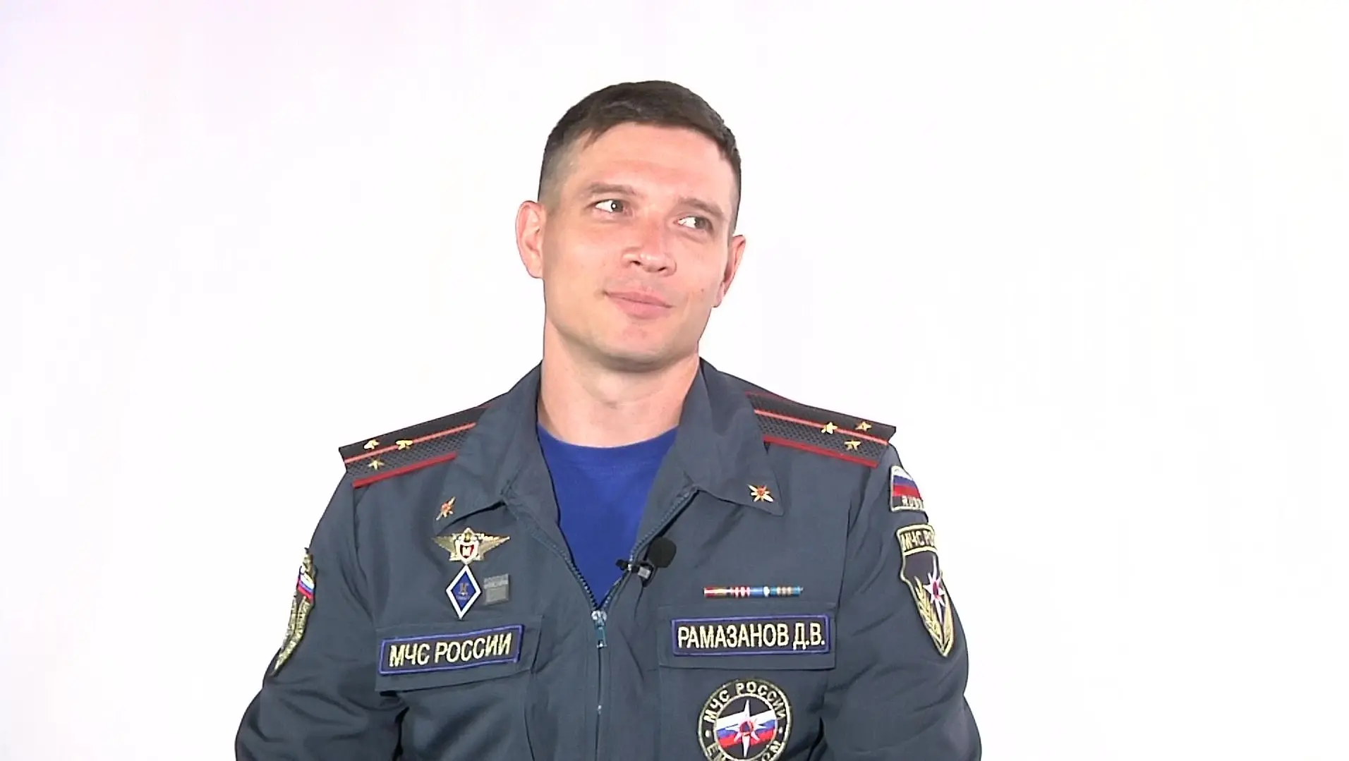 Три года начальник караула пожарно-спасательной части № 5 Новокузнецка Денис Рамазанов ...