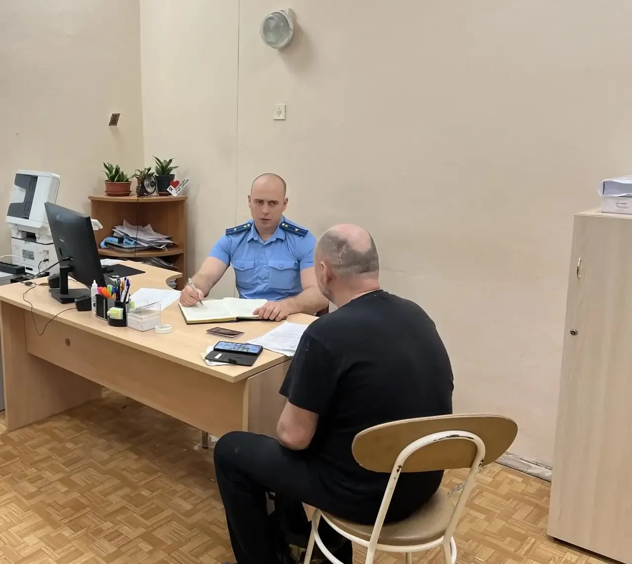 Прокуратура Невского района  г. Санкт-Петербурга провела прием участников специальной военной операц