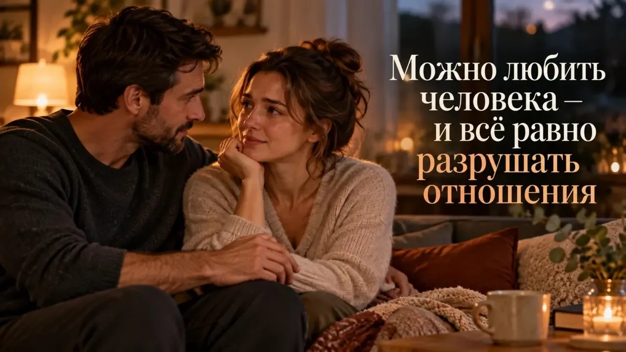 🕊️ Можно любить человека — и всё равно разрушать отношения