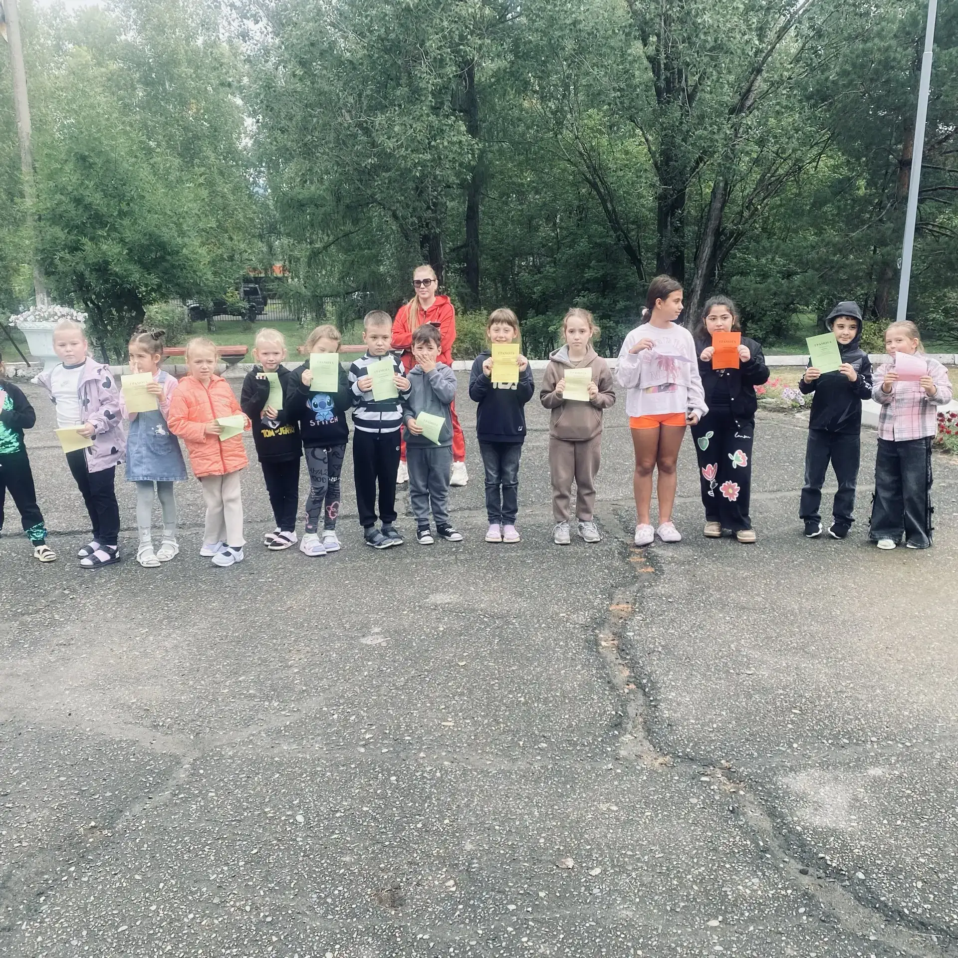 🎓 Закрытие смены пришкольного лагеря 🎓